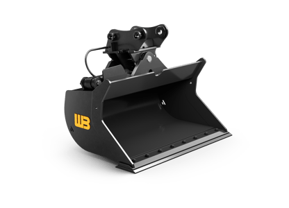 hydraulic tilting grading bucket for excavators