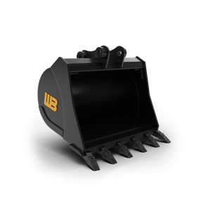 severe duty bucket for excavators
