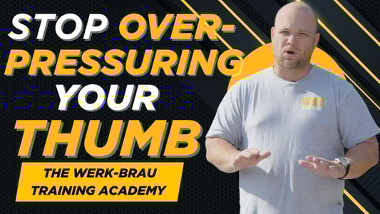 simple excavator thumb setup