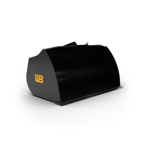 light material bucket for wheel loaders