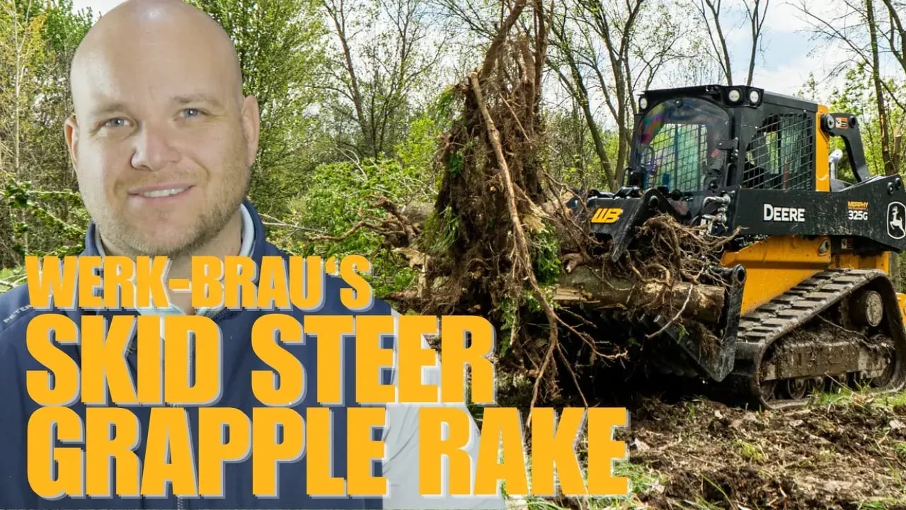 Skid Steer Grapple Rake Features & Benefits