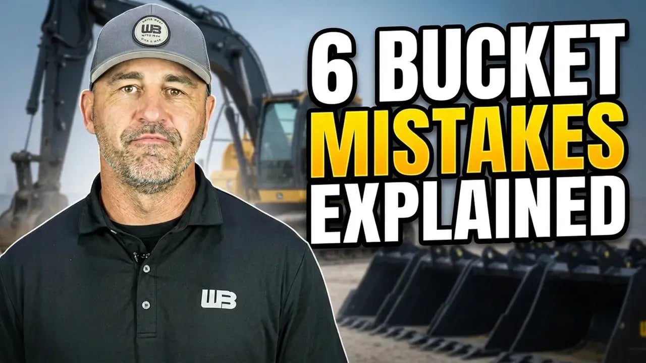 Excavator Bucket Buying Guide: 3 Mistakes Before Purchase and 3 After Explained