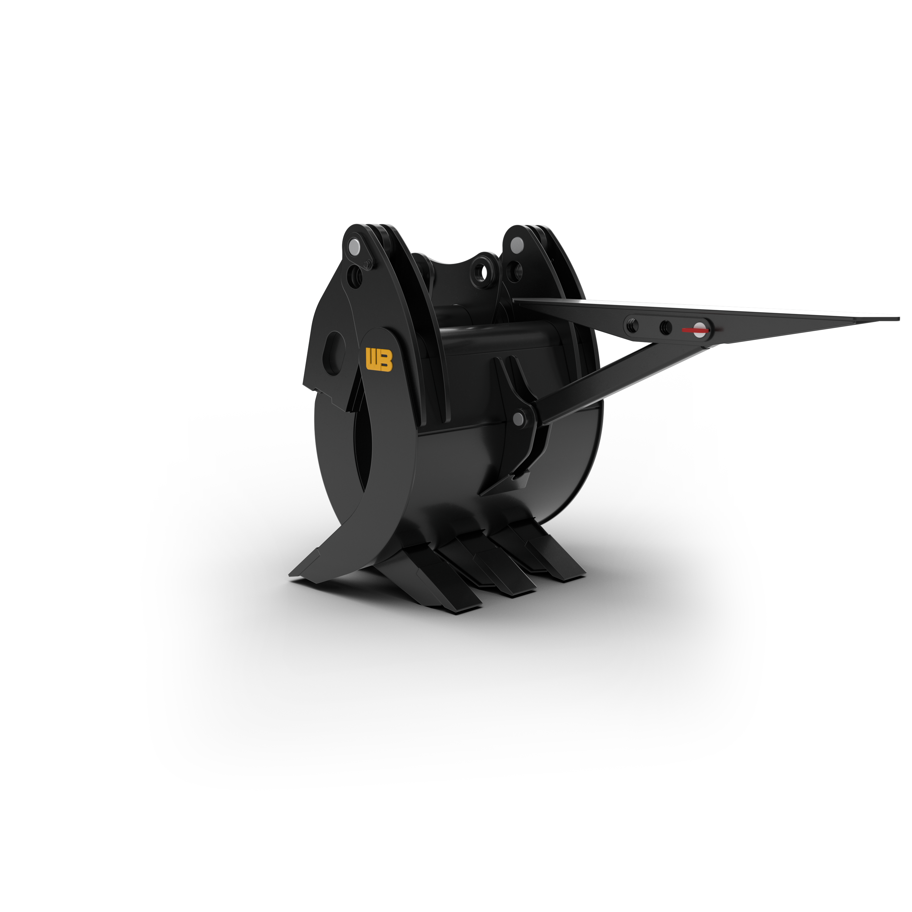 box style grapple for excavators