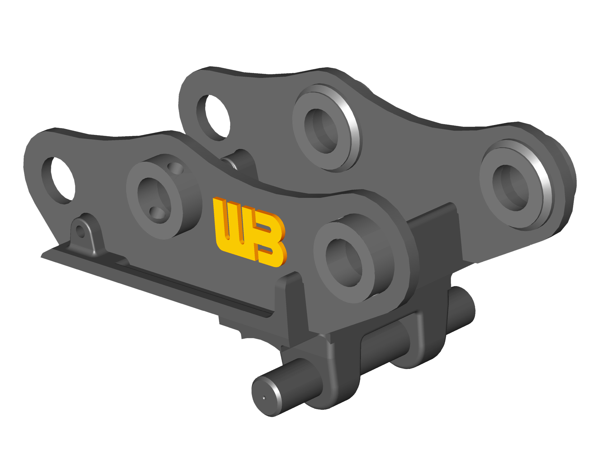 klac couplers and hanger blanks for excavators