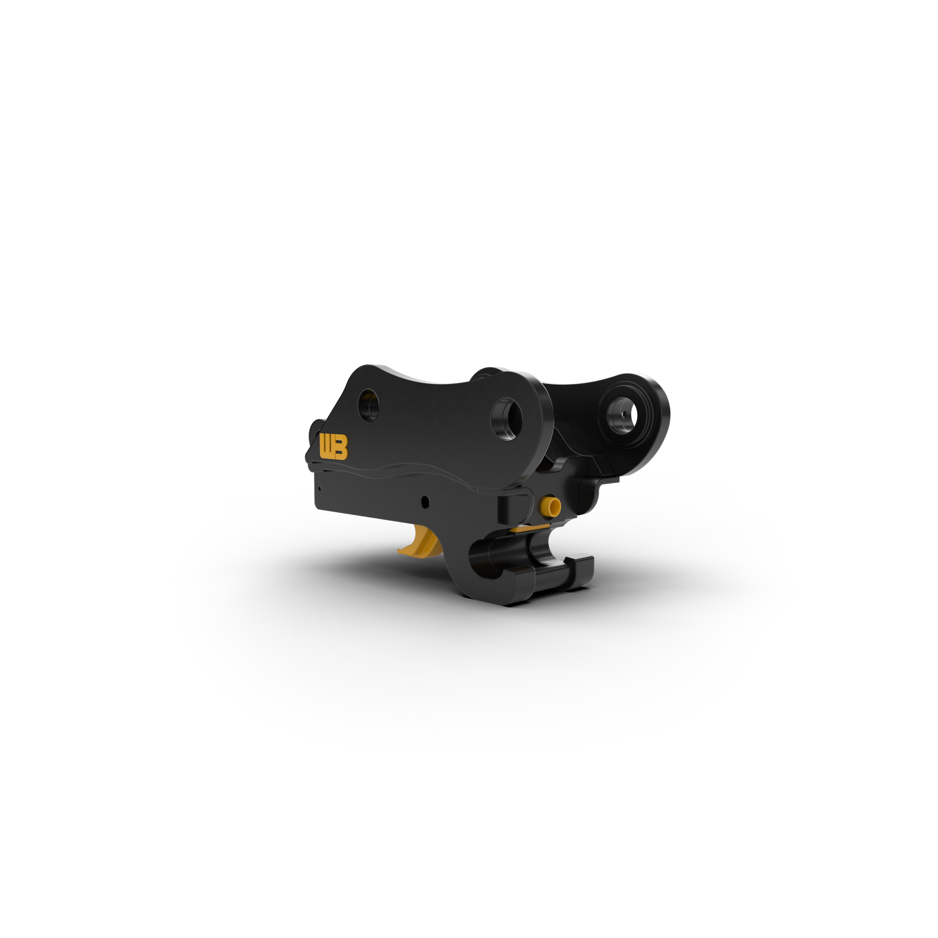 d-lock variable center hydraulic coupler for excavators