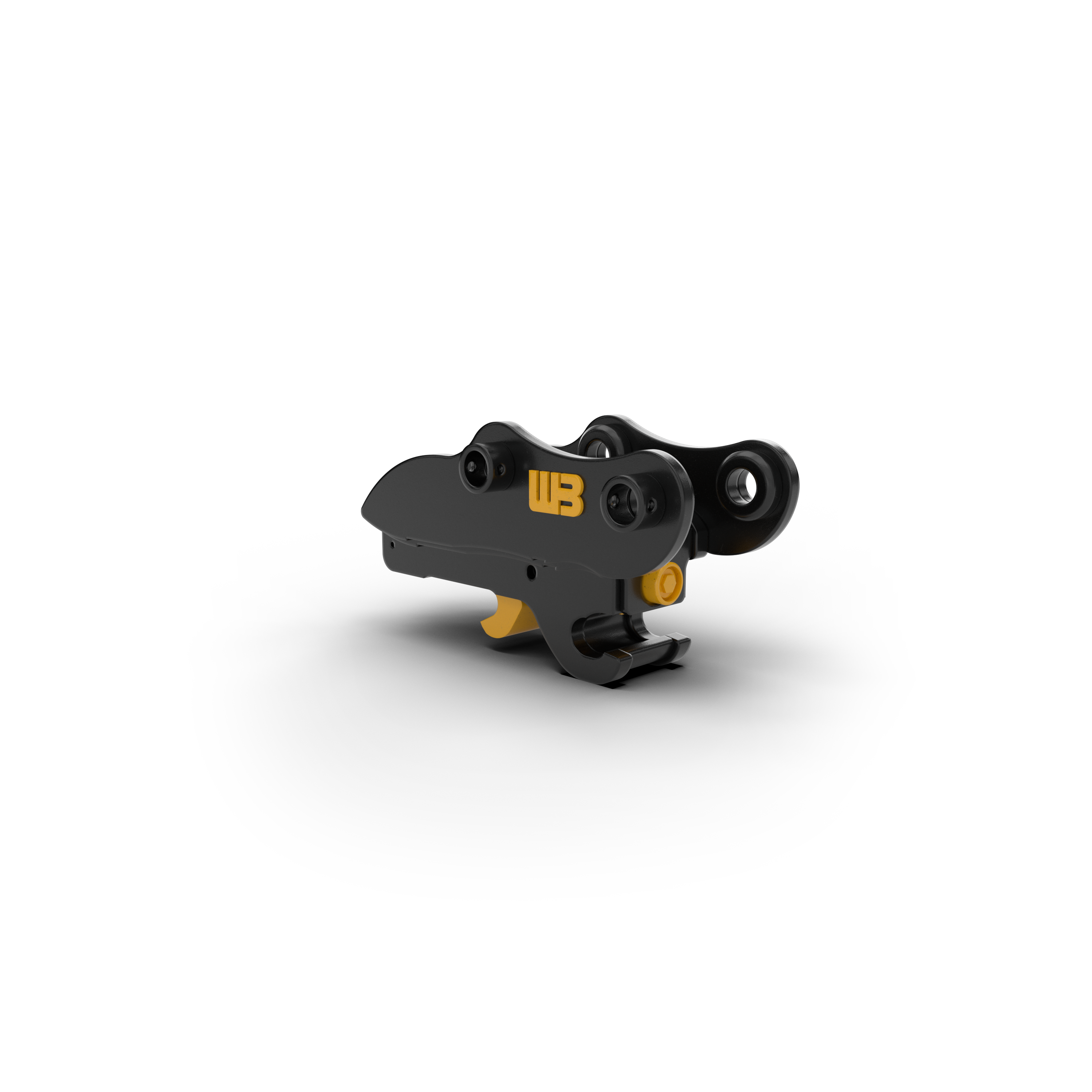 d-lock variable center hydraulic coupler for excavators