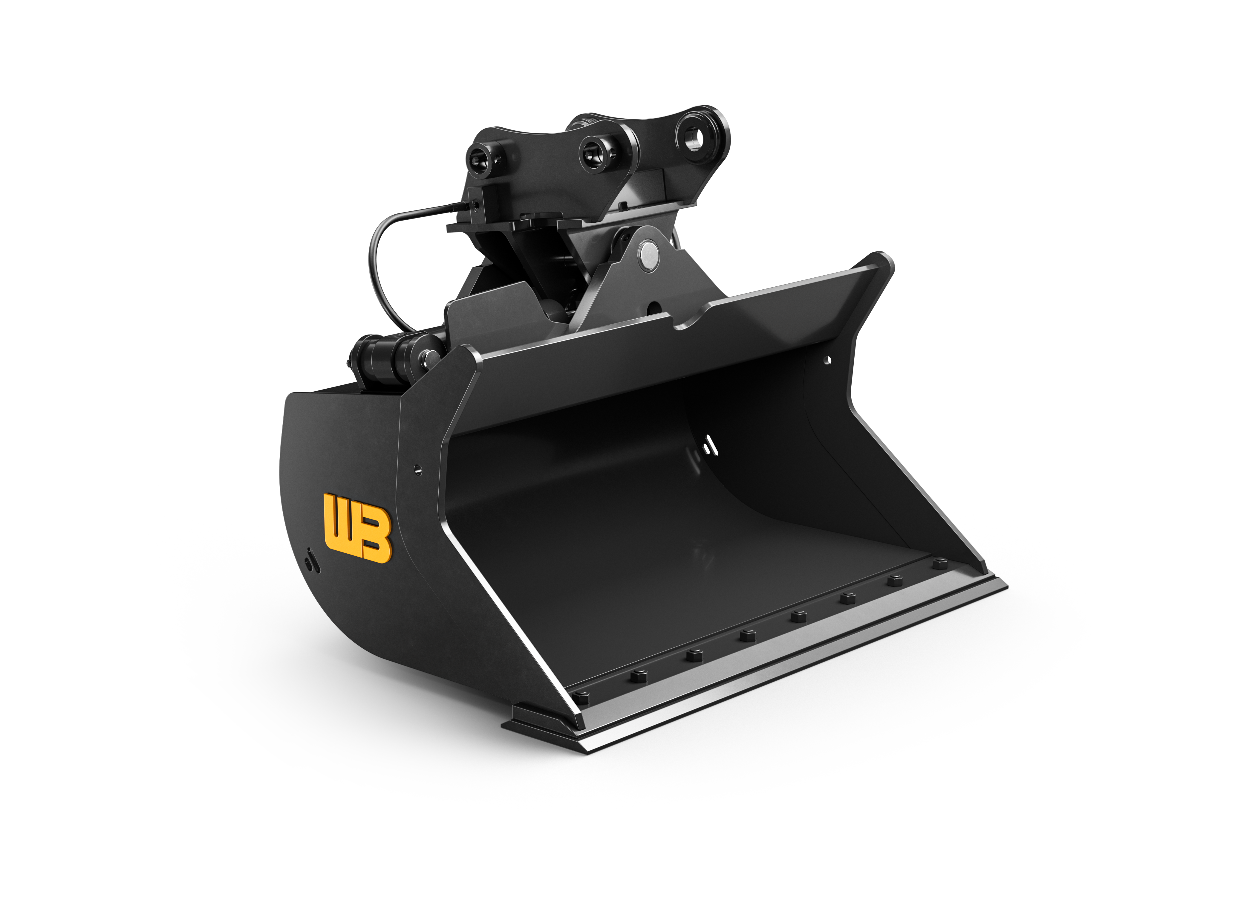 hydraulic tilting grading bucket for excavators