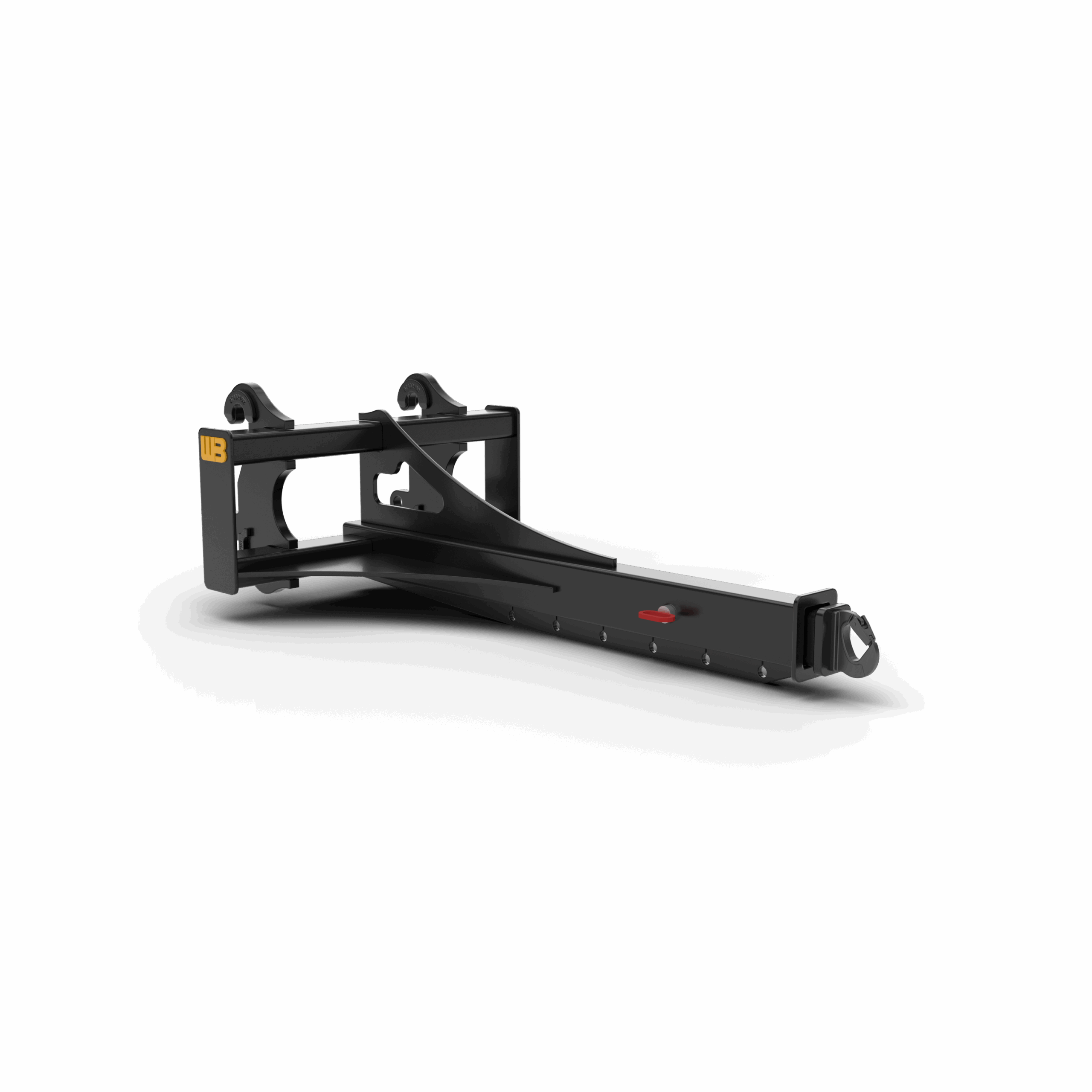 extendable boom for wheel loaders