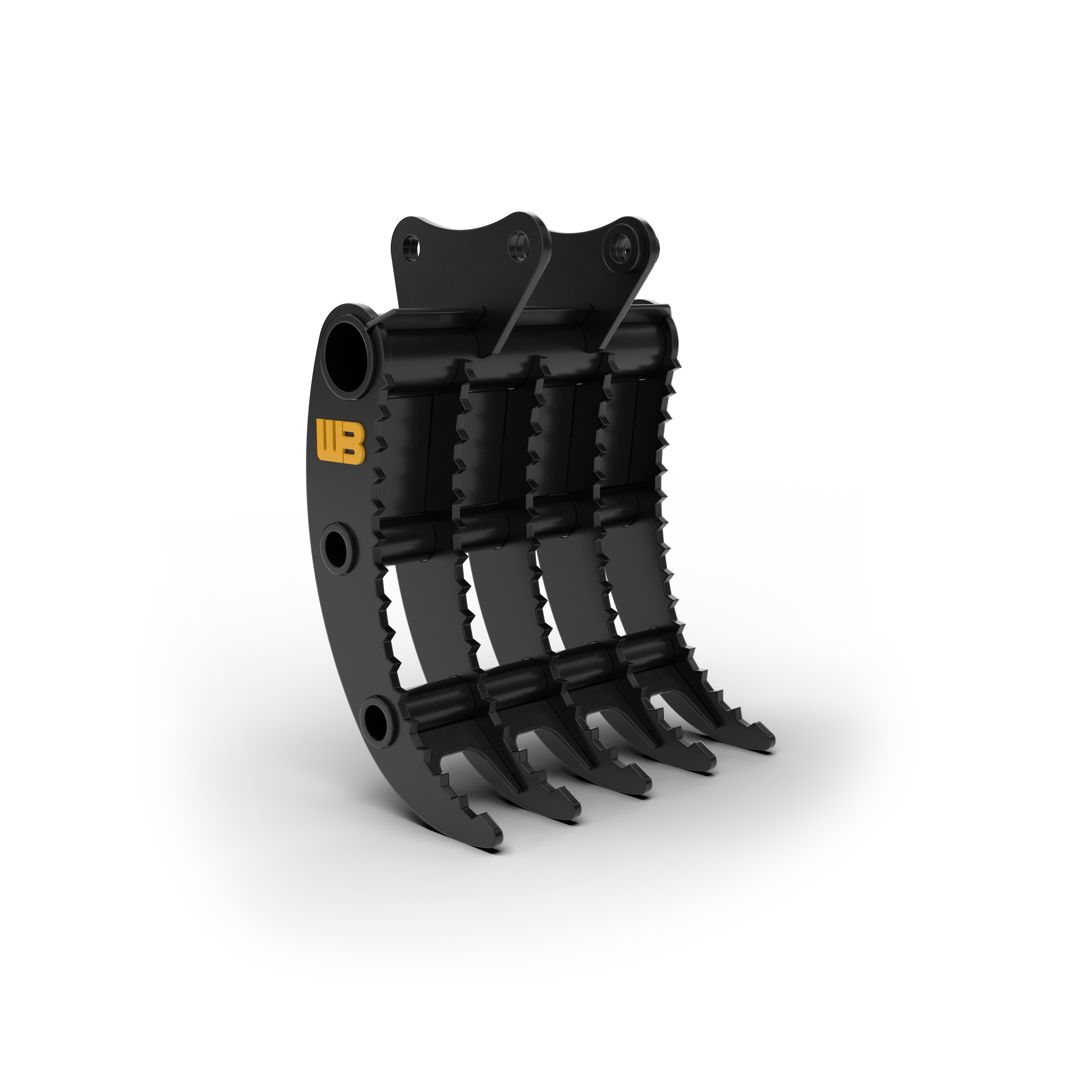 grading rake for excavators