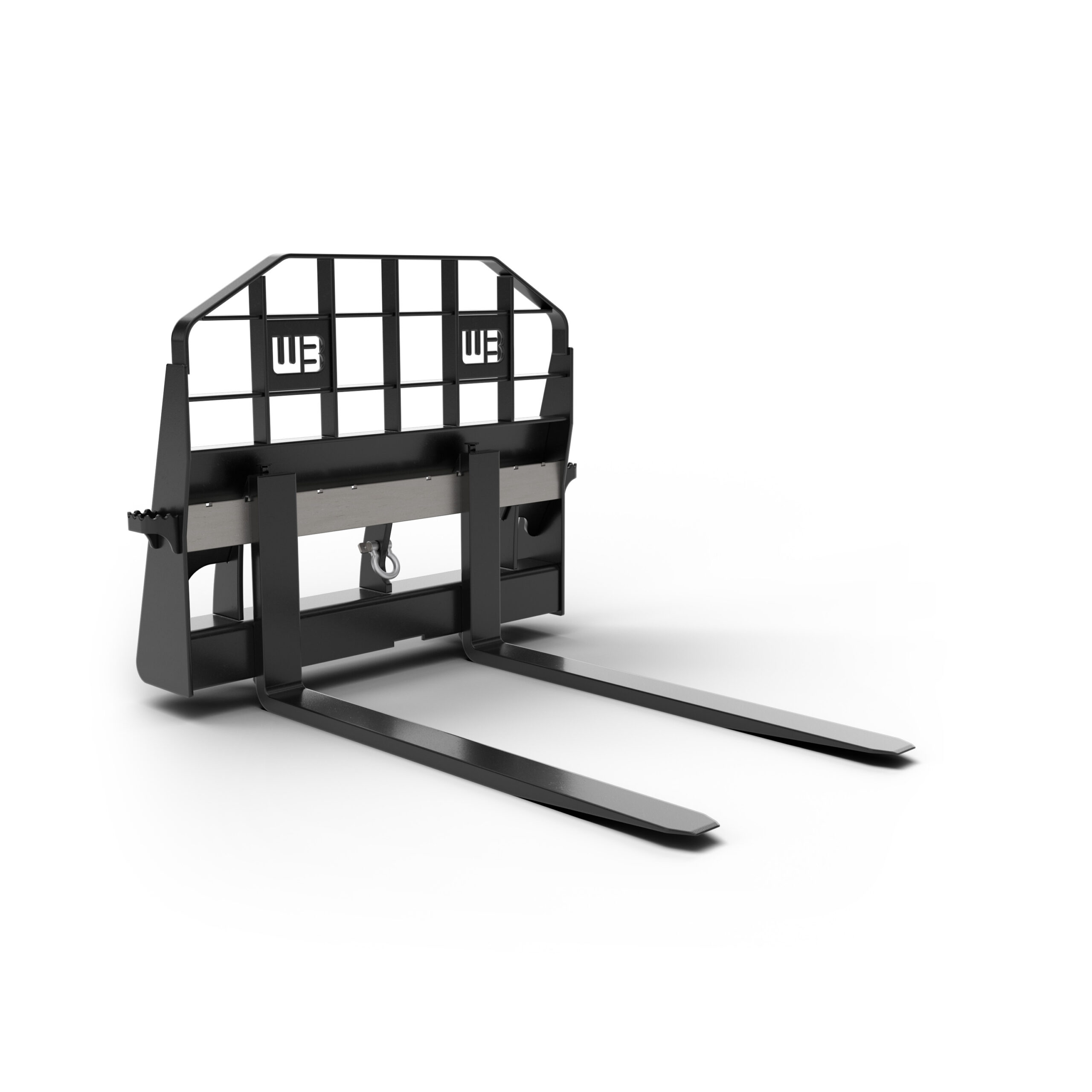 manual adjustable forks for skid steer