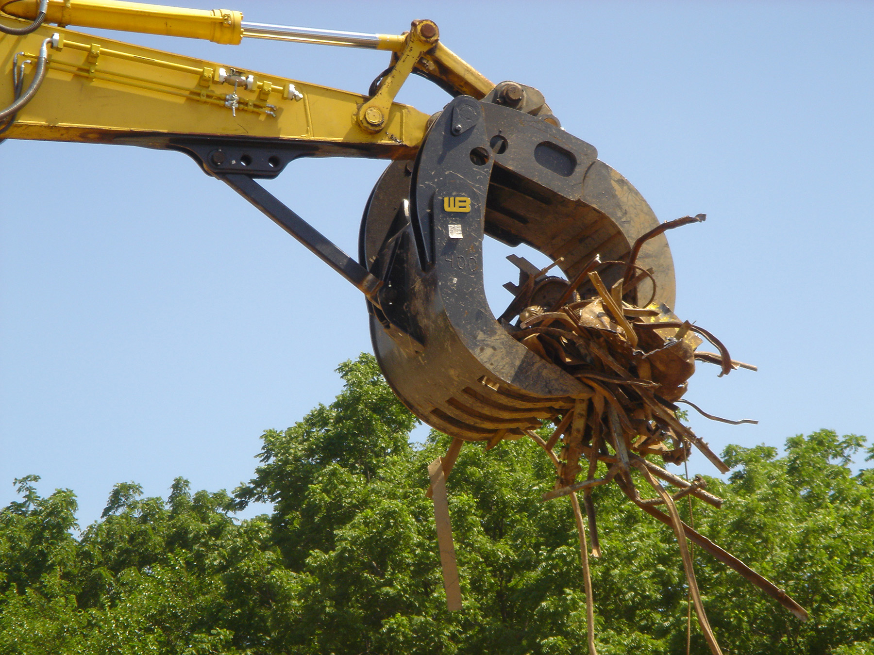 Werk-Brau Box Grapple Ideal for Heavy Demolition