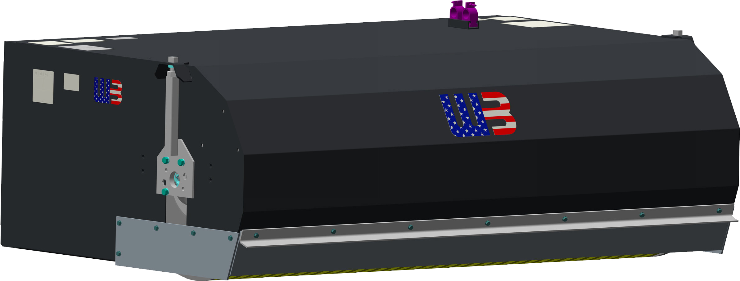 pick-up broom for skid steer