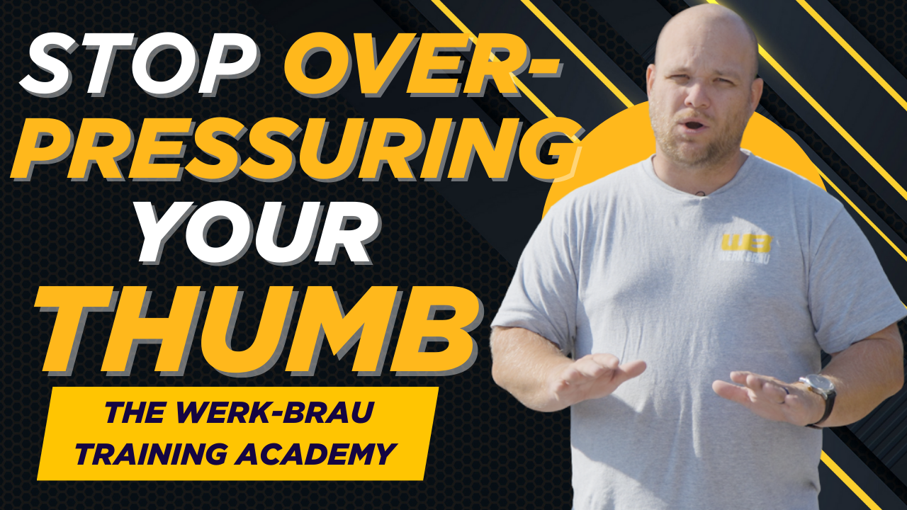 simple excavator thumb setup